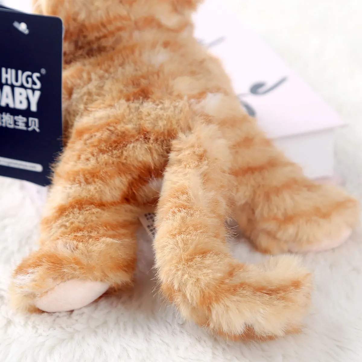 Kuscheltier für Katzen im Taschenformat: Entzückende Tierpuppe mit superweichem Material für emotionale Unterstützung und perfektes Geschenk