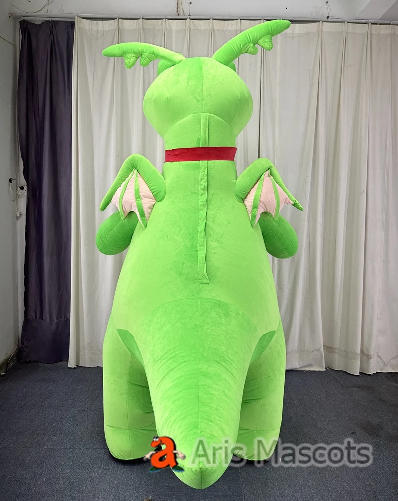 2m / 2.6m Realistic Giant Inflatable Green Dinosaur Costume Adult Full Body  Walking Blow Up Furry Mascot Suit for Entertainment - AliExpress 200000532