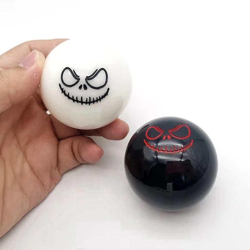 Racing Car Gear Knob Ball JDM Style Universal Gear Lever Knob Joker Smile Face Shifter Knob