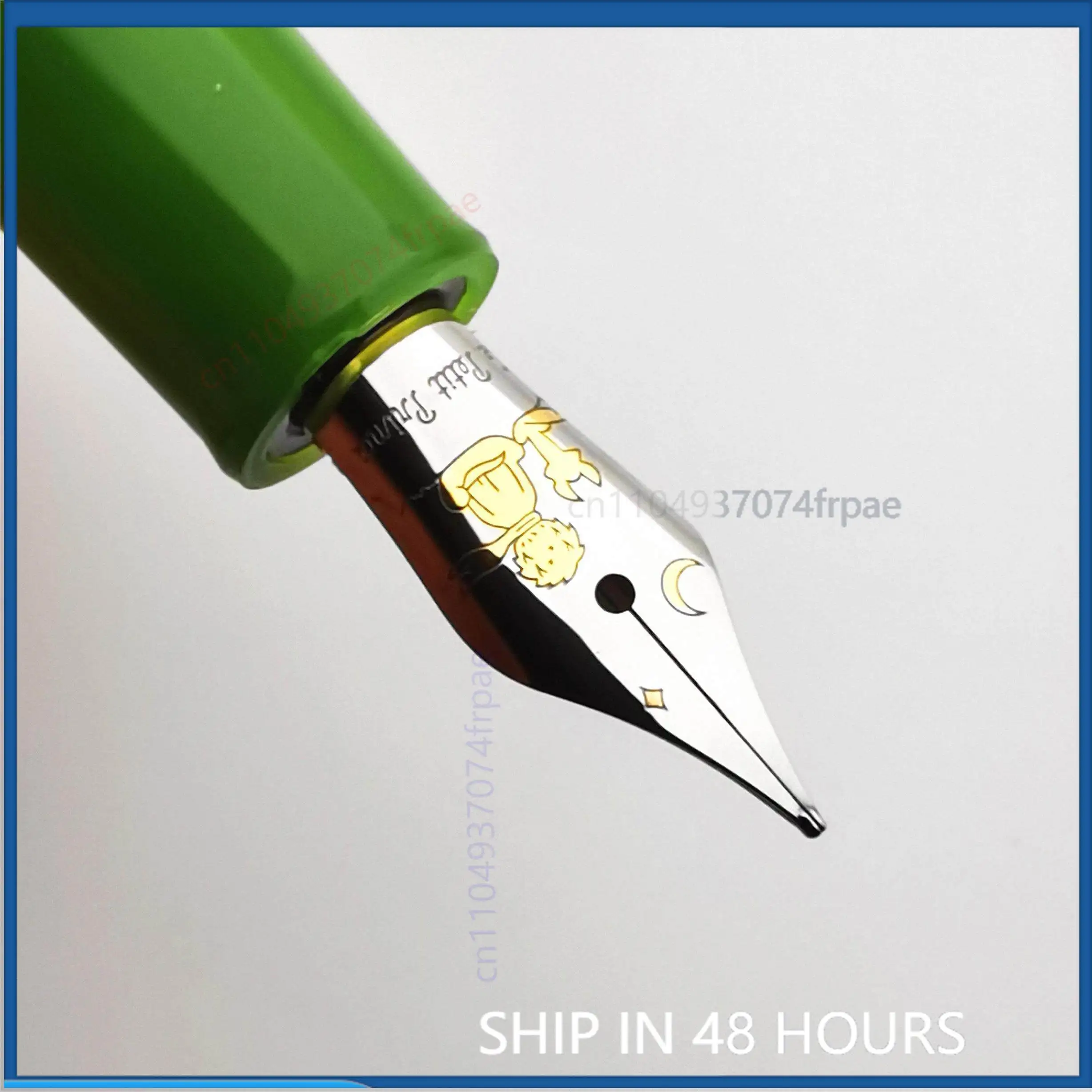 For Size 26 Fountain Pen Nib Little Prince Dragon Blade Naginata Hand Polished Tip Chinese Calligraphy Spare Replacement Parts