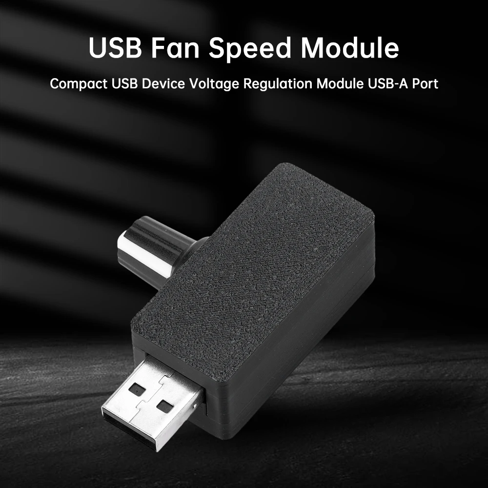 USB-A Speed Controller USB Fan Governor for Small USB Device Voltage Regulation Module