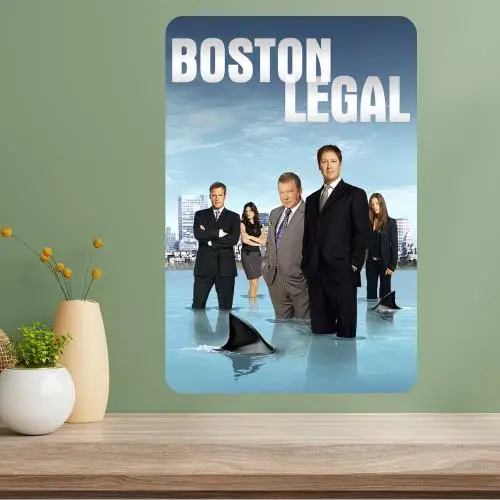 Boston Legal TV Show Metal Poster Sign
