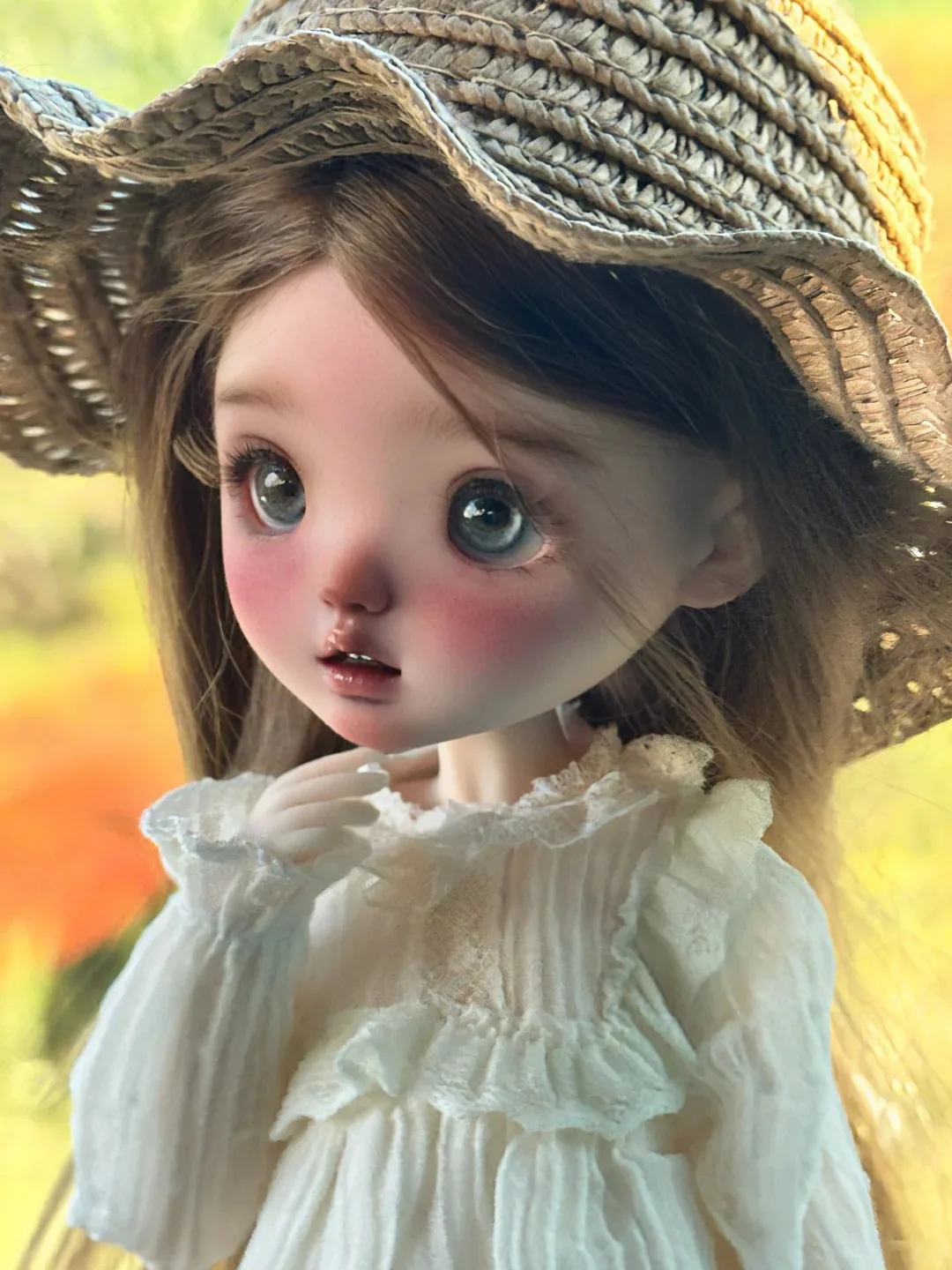 Em estoque 1/6 boneca dianbro bjd dianmei diansister bjd sd boneca cabeça grande material de resina diy brinquedos infantis presente da menina frete grátis