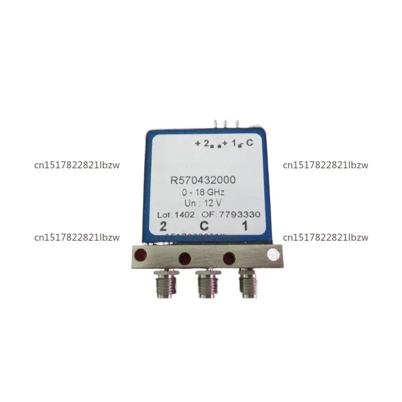 Imported R 570432000    -18GHz 12V SPDT RF Mechanical Coaxial Switch