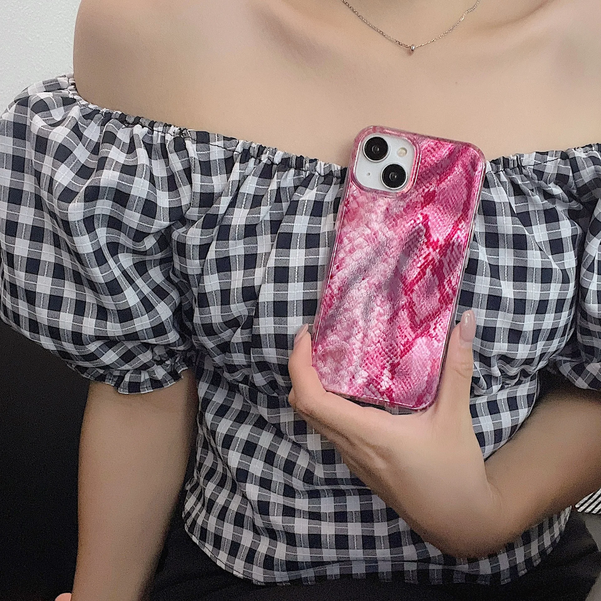 نمط جلد الثعبان الجديد مناسب لهاتف آيفون 16 جراب هاتف 14 15 برو ماكس حافة جلدية PC13 برو غطاء حماية مضاد للسقوط 12