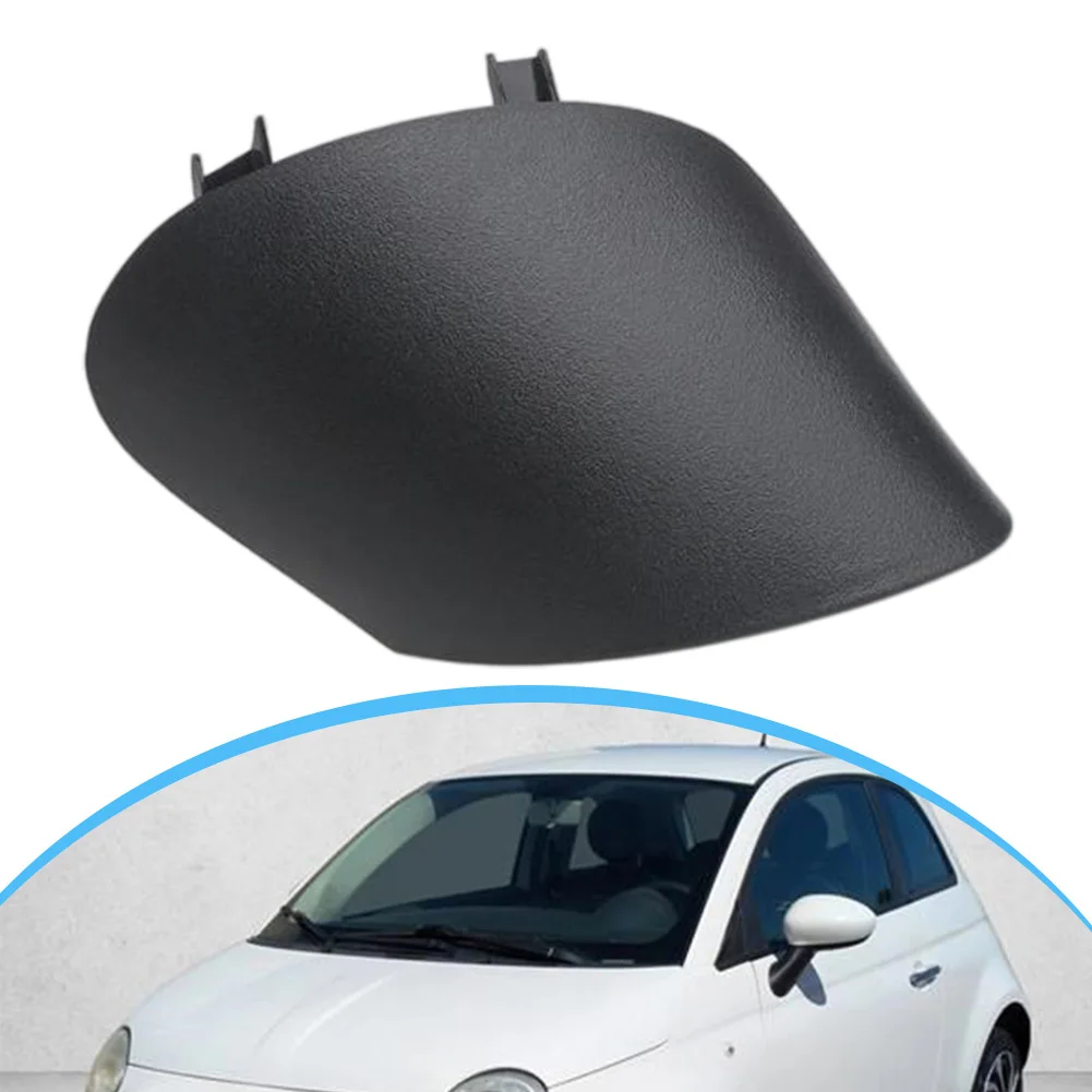 RIGHT SIDE MIRROR ARM COVER CAP FOR FIAT 500 2007-2024 500C 500 595 695 MATCHES FACTORY HOLES AND CLIP POSITIONS