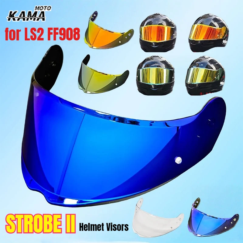 

For LS2 STROBE II Motorcycle Helmet Lens FF908 Helmet Visors,Full Face Motorcycle Helmet Replace Lens，replacement Accessories