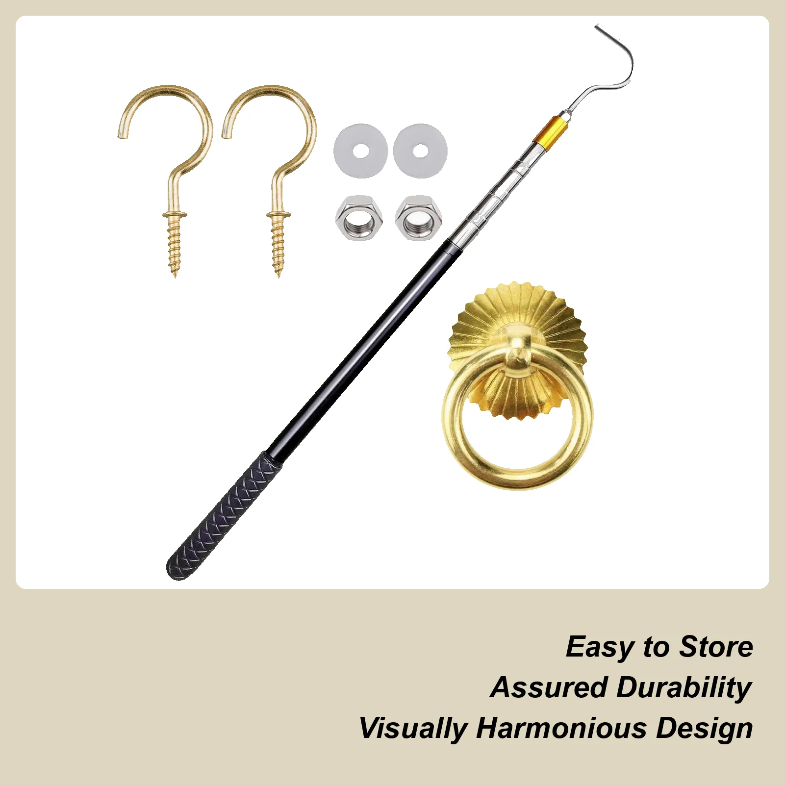 Рисунок 3 - Крюк для чердака и тяга