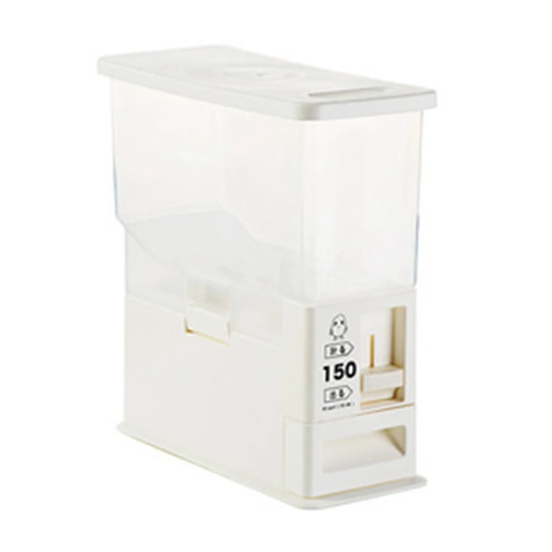 5Kg Rice Dispenser, Rice Storage Container, Metering Rice Cylinder, Moisture-Proof Insect-Proof Sealed Rice Barrel