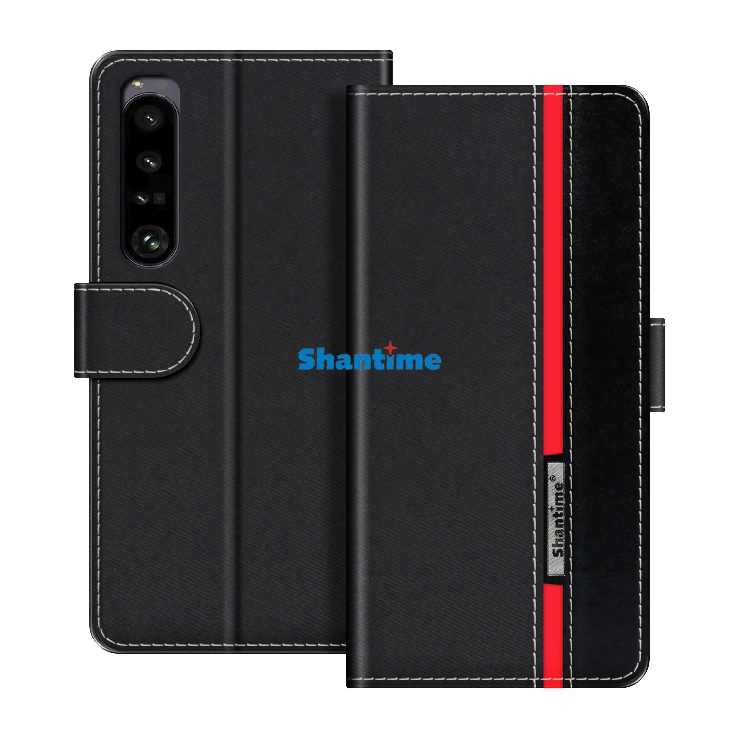 Compatible con Sony Xperia 1 IV Xperia 1 IV SO-51C Xperia 1 IV DoCoMo, funda protectora tipo libro, funda para teléfono móvil