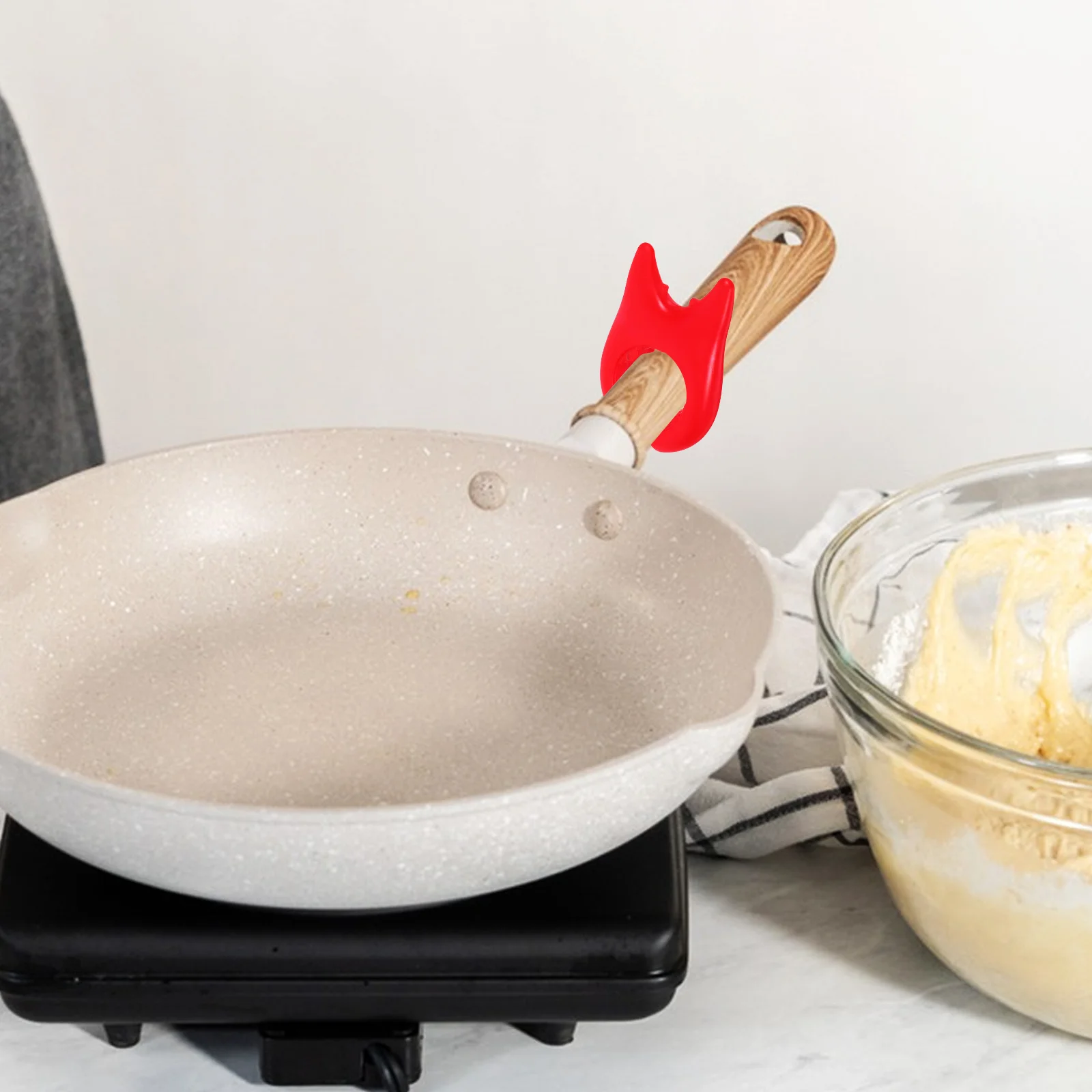 

10Pcs Pot Spatula Rack Universal Kitchen Utensil Holder Anti Scalding Cooking Clip Organizer Pot Pan Storage Rack Kitchen