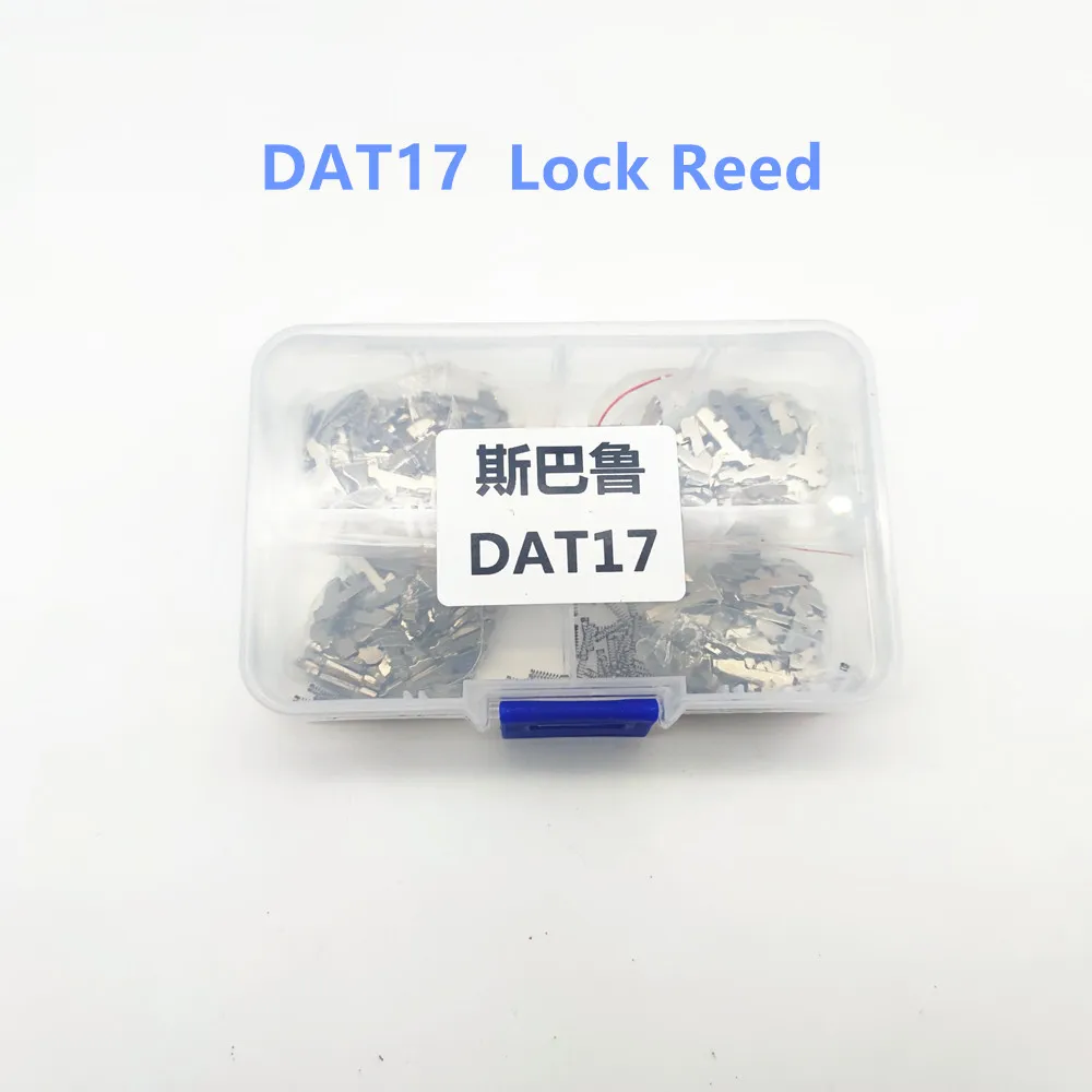 200pcs/lot Car Lock Reed lock wafer DAT17 For Subaru Car Lock Tablets Lock Spring Locking Reed Auto Lock