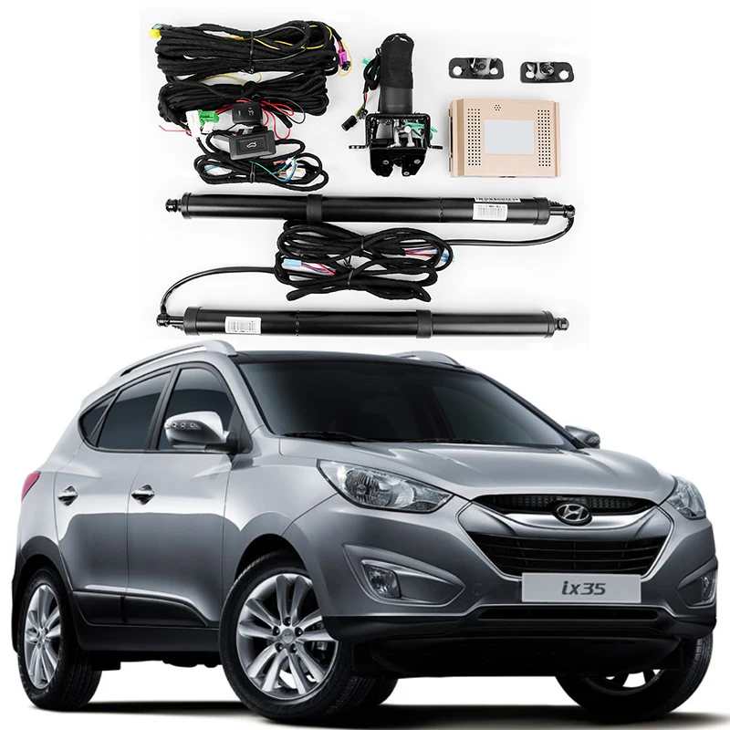 For Hyundai ix35 Electric tailgate power operated trunk Retrofit tail box Vehicle accessories actuators front button