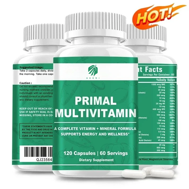 

Мультивитаминная добавка для мужчин и женщин - повышение энергии, укрепление иммунной системы, ежедневный усилитель производительности