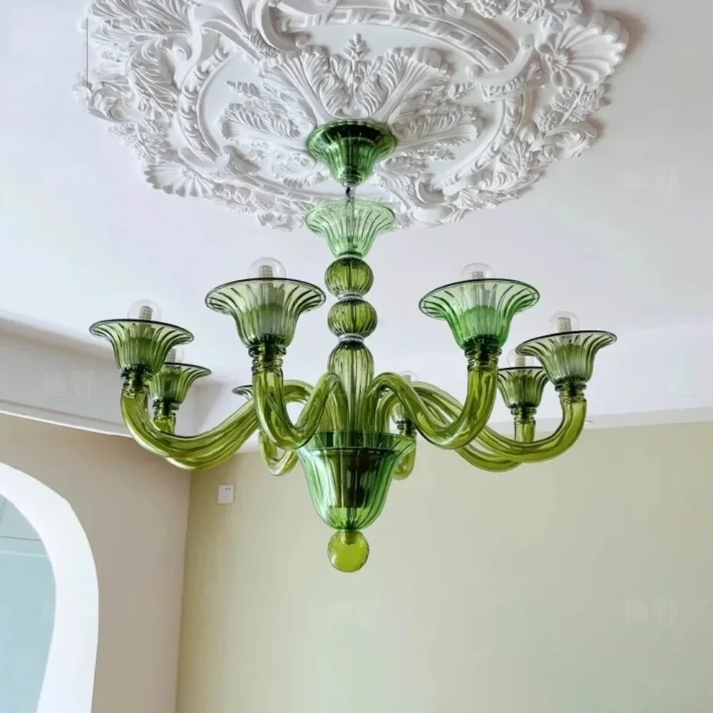 Ceiling Pendant Lamp Living Room Beautiful Shape Modern Ceiling Chandelier Luxury Soft LED Accessories For Home Decor