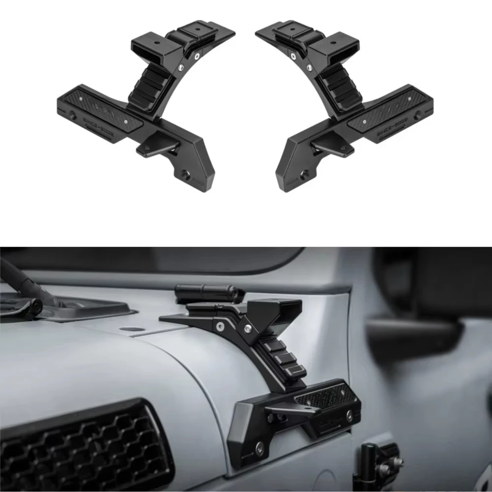 

Lantsun OMU001 Auto Parts Suitable for Wrangler JL Light Strut 1 Set Mounting Bracket Work Light Bracket Headlight Bracket
