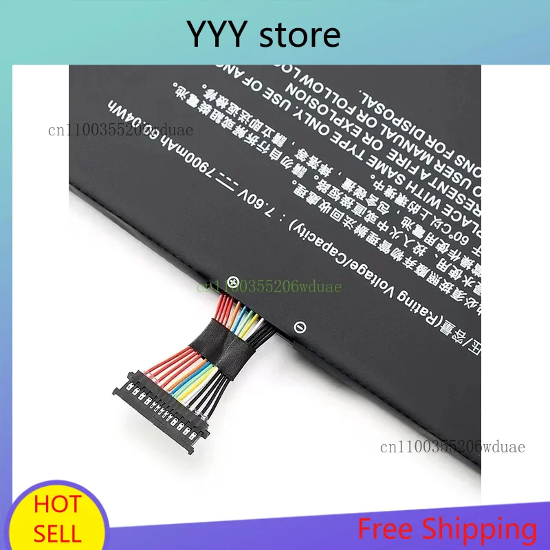 

7.6V 60.04Wh R15B01W Battery For Xiaomi Pro i5 15.6-inch TM1701 171501 -AQ/AL/AF 171502 -AD Laptop