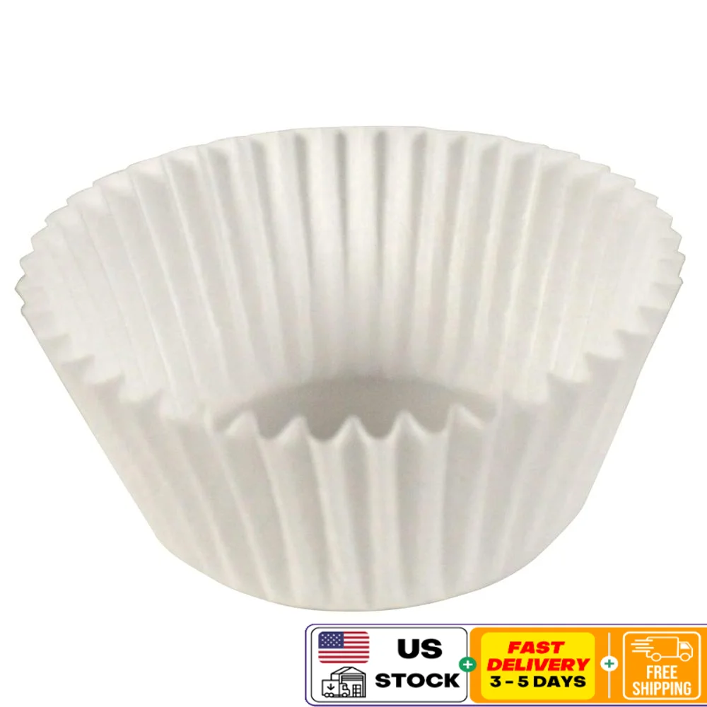 

Fluted Baking Cups Paper Muffin Liners Greaseproof Decorative Cupcake Holders Case Of 10000 Ideal For Parties Events