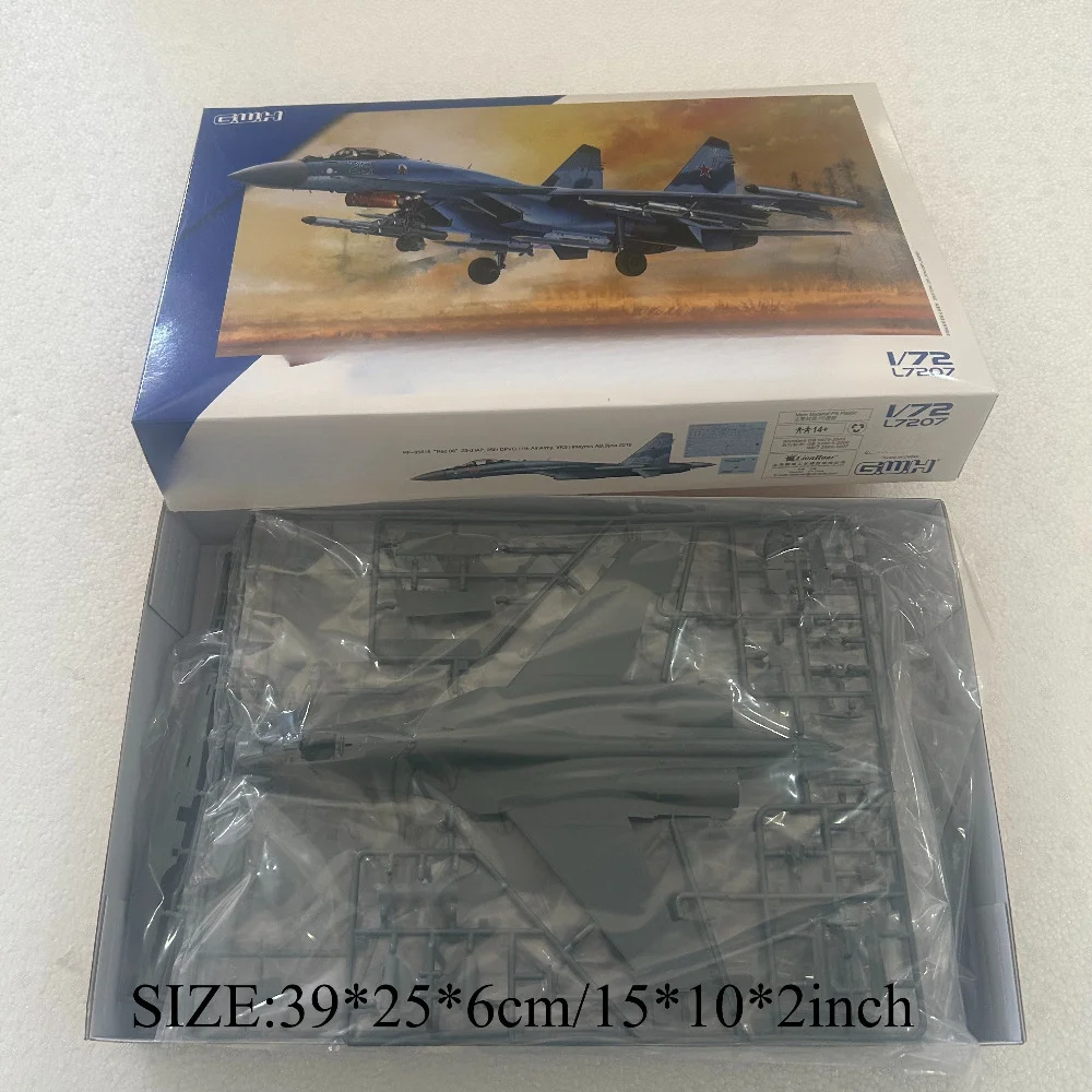 

Сборный комплект масштабной модели самолета L7207 1:72 Su-35S, боковая защита E, универсальный истребитель от Great Wall Hobby