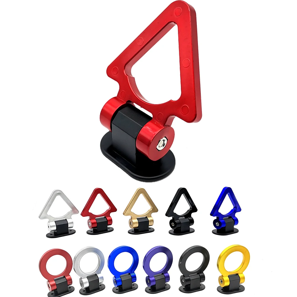 

Racing Tow Trailer Hooks for European Cars Sticker Decoration Blue Red Golden Black Silver Towing Bars For BMW E46 E81 E30 E36