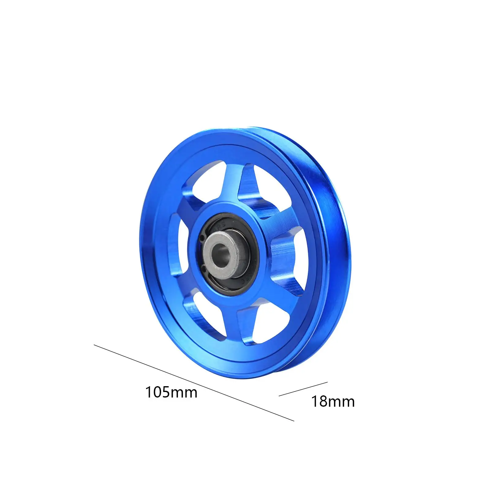 Puleggia universale con cuscinetto in lega di alluminio da 4,1 pollici per attrezzature fitness