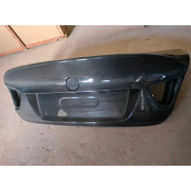 

Дамии Высококачественная крышка багажника из черного углеродного волокна в стиле CLS для 3 серии E90 E92 328i 335i 2005-2012 Карбоновый багажник