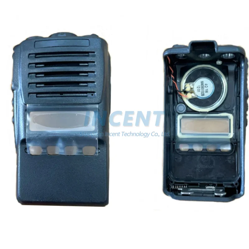 3sets-black-walkie-talkie-replacement-front-housing-case-with-speaker-for-vx-354-portable-radio