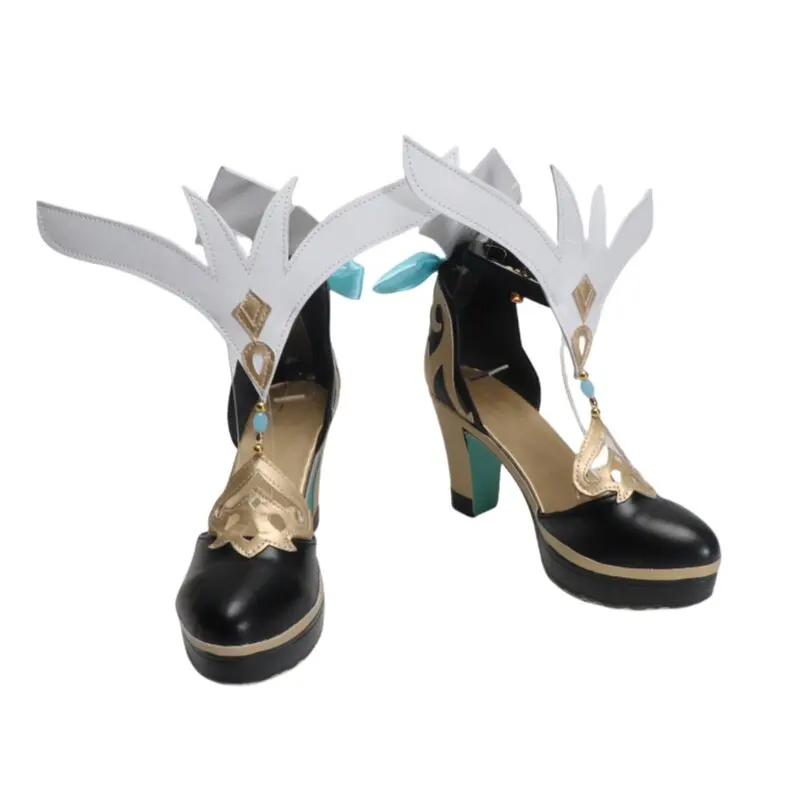 anime-genshin-impact-‌-‌-‌-zapatos-de-cosplay-escoffier-botas-cortas-de-cuero-pu-con-tacones-altos-negros-para-carnaval-de-halloween