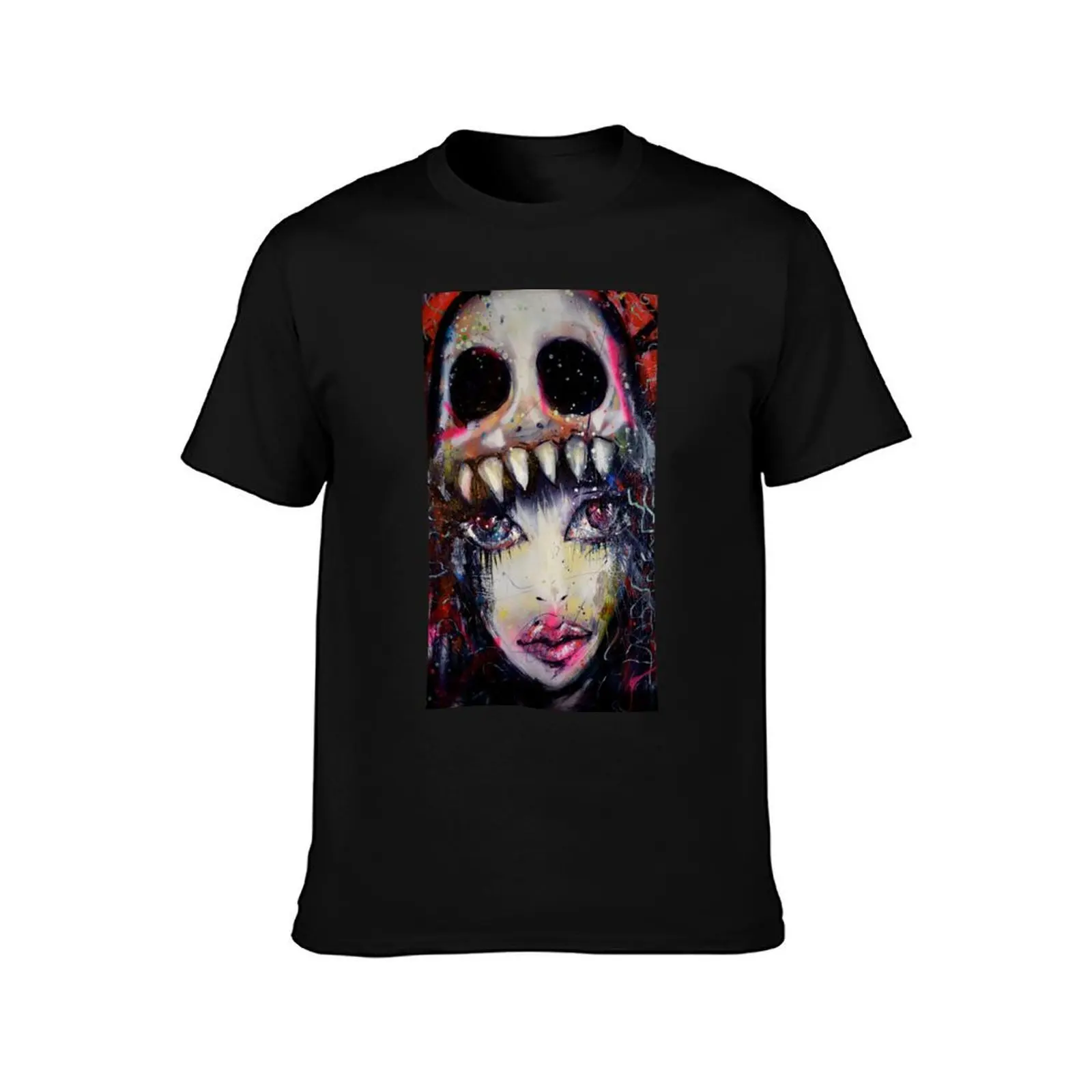 Jitter Bug T-Shirt, Summer Casual Cotton Tee, Oversized Streetwear Tops, Vintage Graphic Print, Loose Fit Short Sleeve