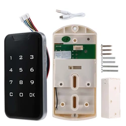 Electronic Smart Digital Electronic Door Lock Fingerprint Press Password Keyless Keypad