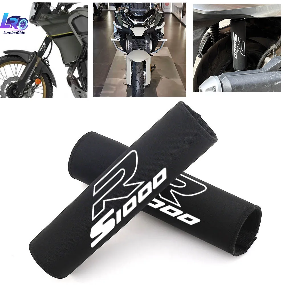 

For BMW S1000XR S1000R S1000RR Motorcycle S1000 XR RR Fork Protection Cover Shock Absorber Dust Protector Stretch Fabrics Sleeve