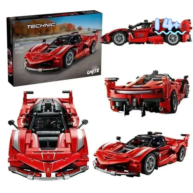 

Конструктор Disney 42212 Ferrari FXX K: Спортивный автомобиль премиум-класса, гоночная реплика. Идеальный подарок для праздников и вечеринок.