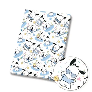 Olá Kitty Cartoon Tecido De Algodão, Tecido Patchwork, Home Textile, Costura Vestido De Boneca, Cortina, Poliéster, 140x50cm 12 principais vendas tecido estampa gato - №5