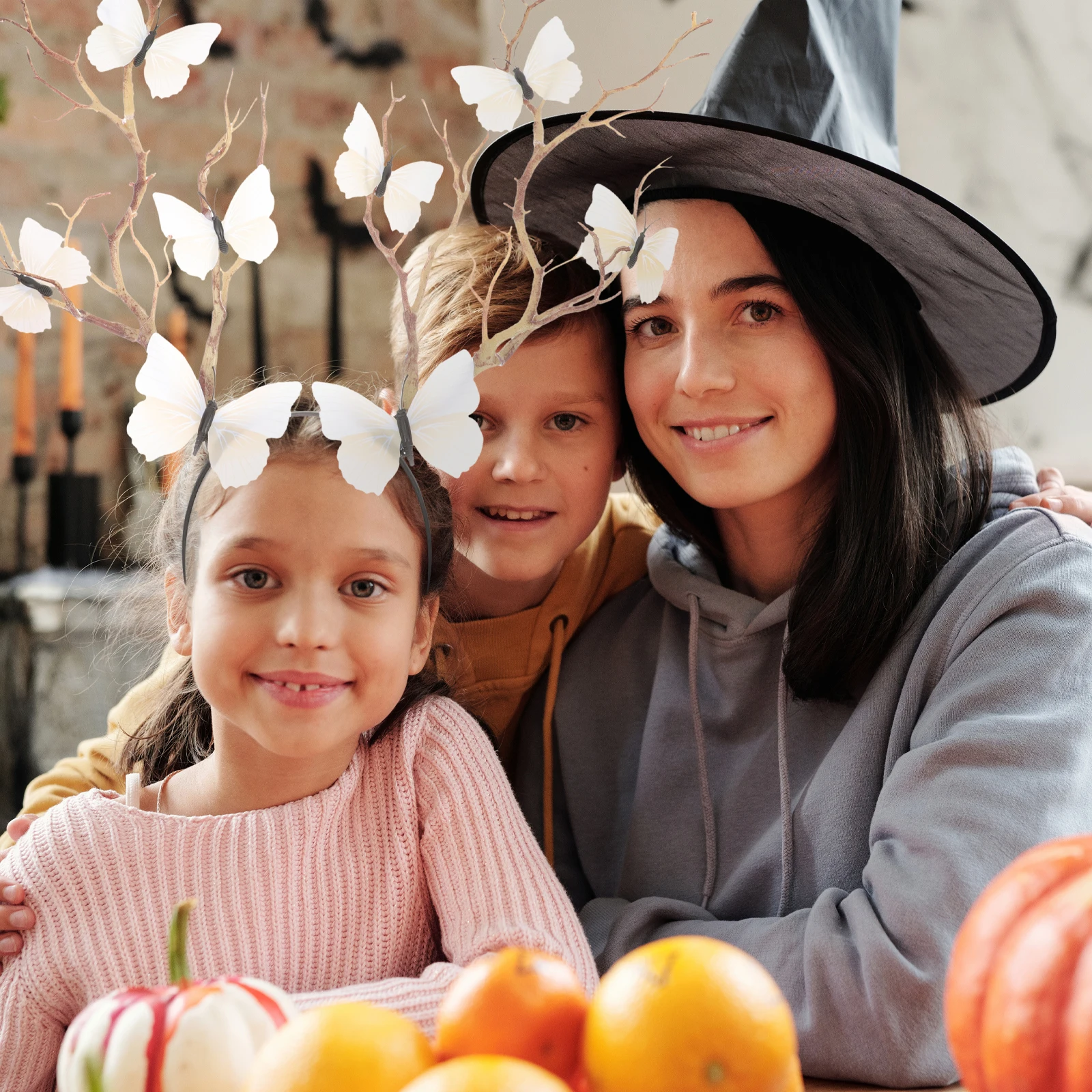 

Antler Headband Plastic Costume Deer Fantasy Women Bands Halloween Hair Hoops Party Headdress Gothic Accessories