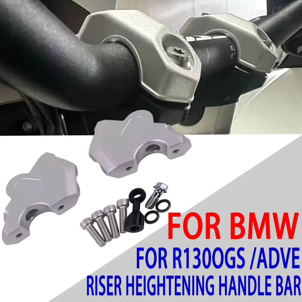 

For BMW R1300GS R1300 GS 1300GS GS1300 R 1300 GS Adventure Motorcycle Handlebar Riser Heightening Handle Bar Mount Clamp
