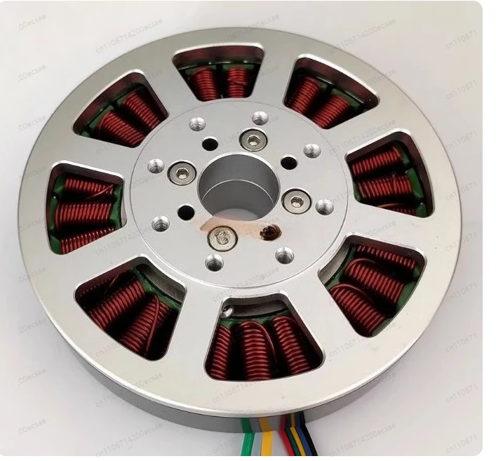 9910 Hollow Shaft DC Brushless Motor - 2.0Nm Torque, Large Torque Disc Flat Design for Compact Precision Drives