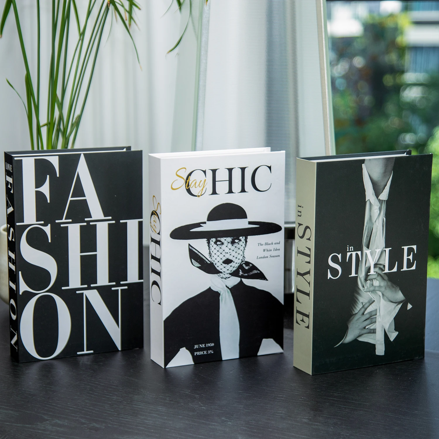 Fashion Simulation Books for Decoration Luxury Home Decorative Living Room Bookcase Props Book Ornaments for Home Shooting Prop