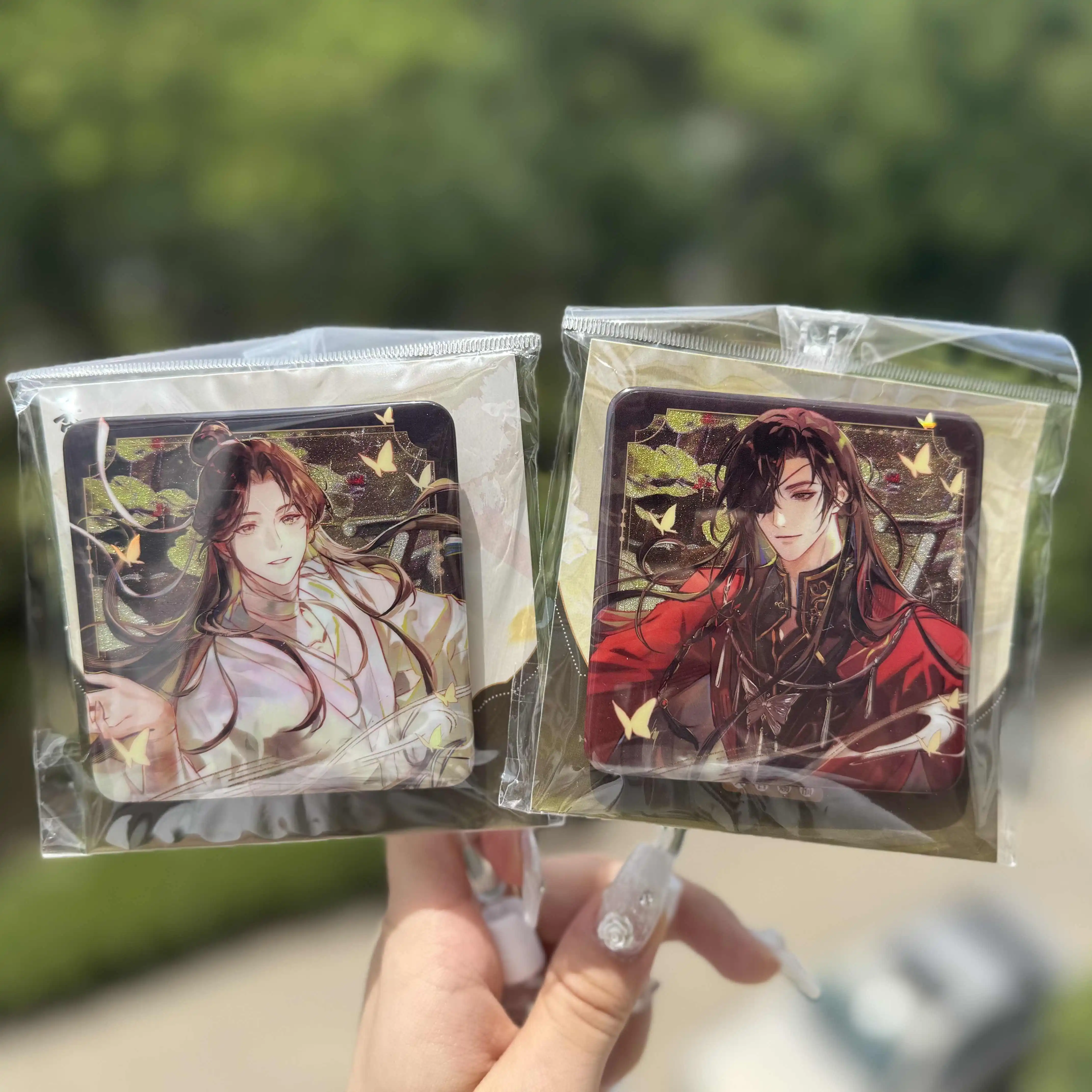 

Аниме Tian Guan Ci Fu Hua Cheng Xie Lian TGCF милый квадратный значок жесть брошь булавки коллекция для косплея