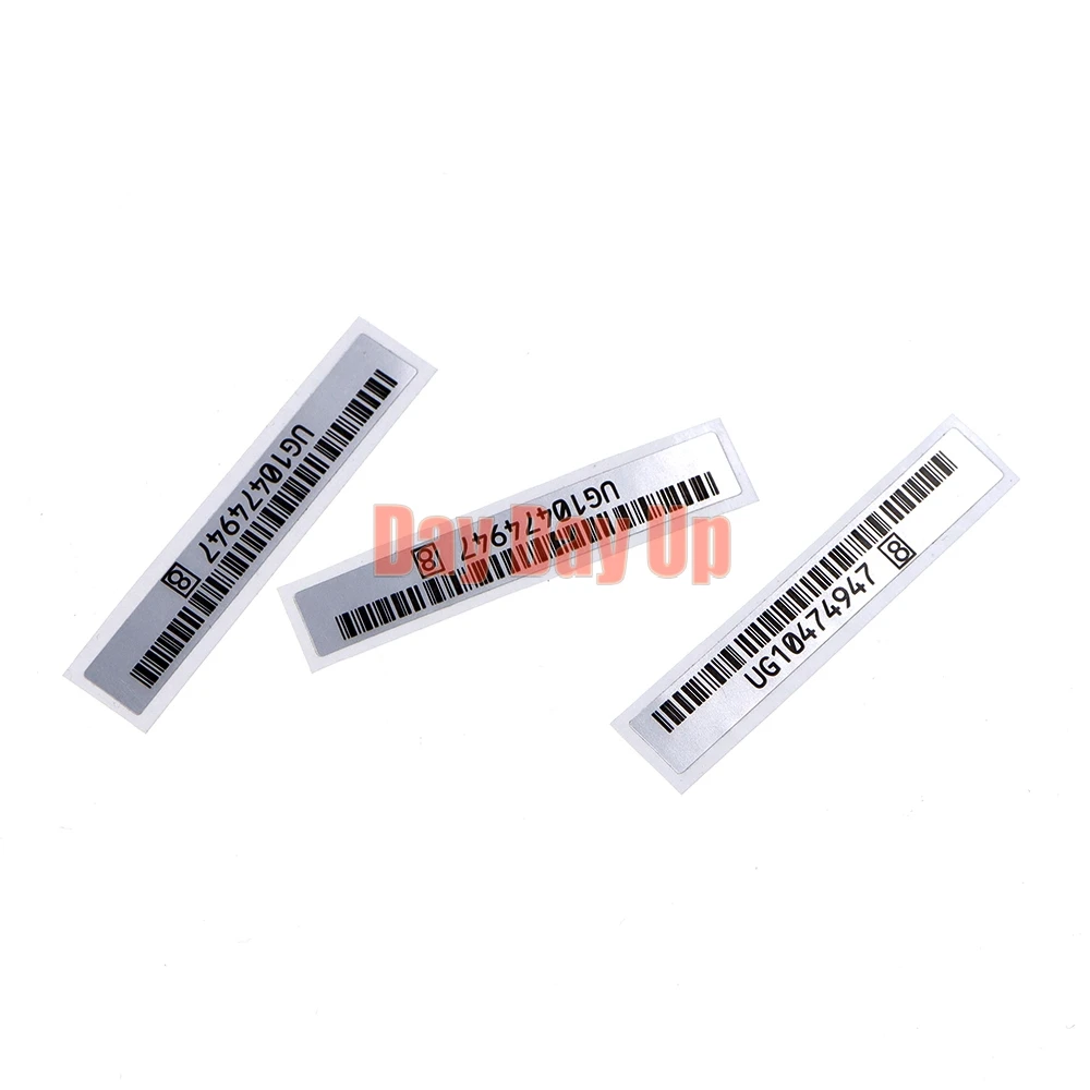 NDSL NDSiXL 3DS 3DSXL 새로운 3DSXL LL 컨트롤러 하우징 셸 라벨 씰 바코드 스티커 8 개