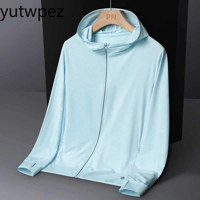UPF 50+ Sun Protection Jacket - Lightweight Outdoor Windbreaker with Hood  Breathable & Quick-Dry for Hiking  Running Men 2026