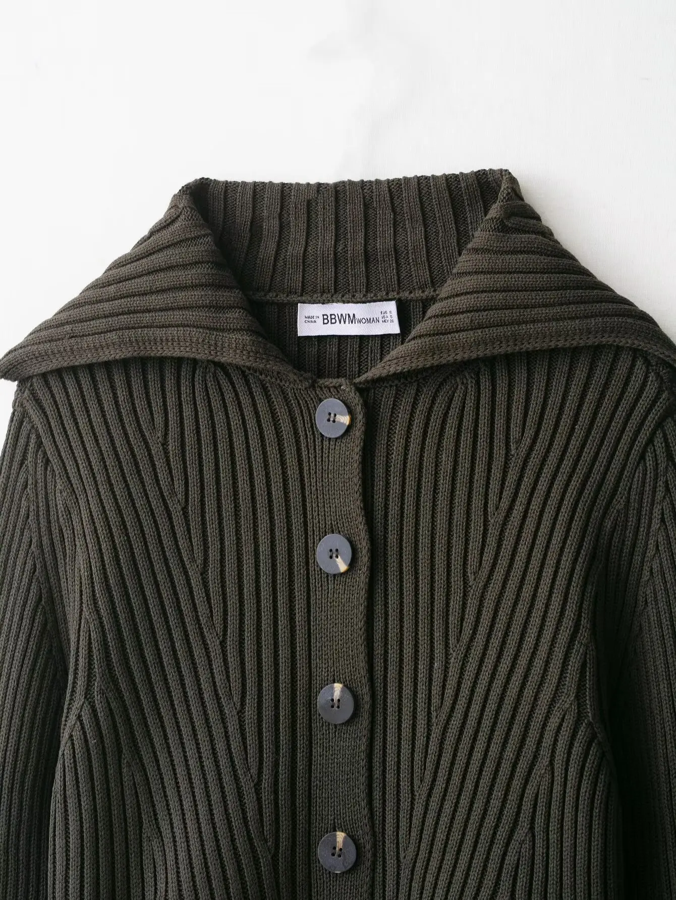 Feminino casual turn-down colarinho sólido malha cardigans 2025 outono novo único breasted grosso curto camisola cardigan feminino malhas