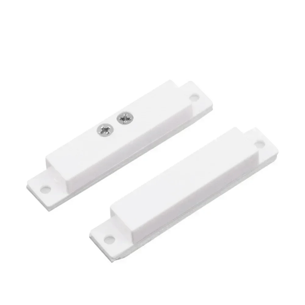 Door Window Sensor Alarm Contact Sensor Commercial Protection Easy Installation Normally Closed Design For Wood Doors