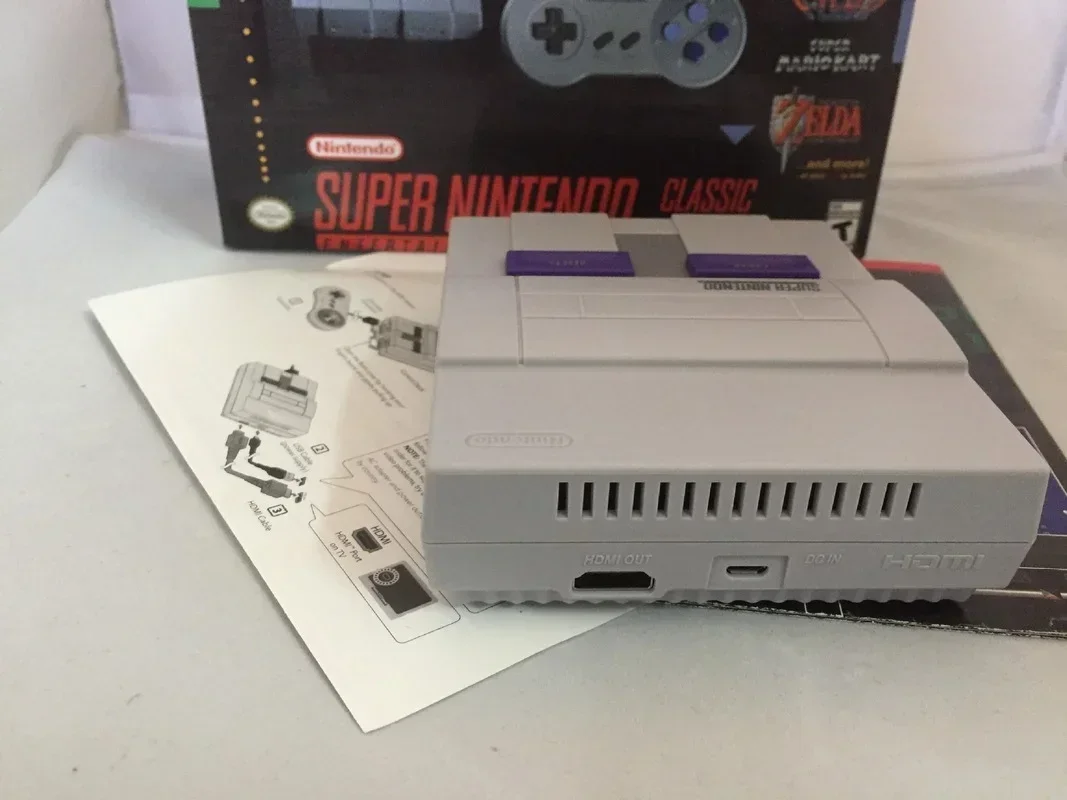 

Hot SuperNES Nintend 21 Games SNES Mini Game Console 16-bit SNES U.S. Version 30 Games Support Tf Card Video Game Consoles