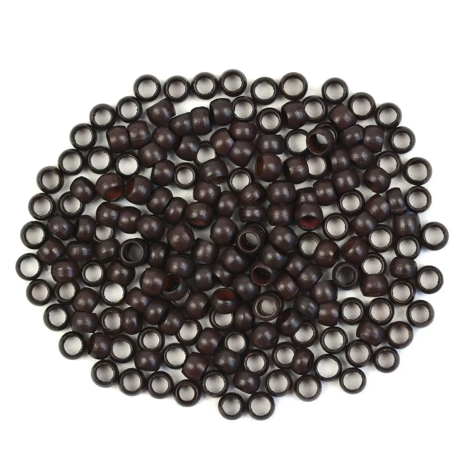 200pcs 3.0mm Hair Rings Beads without Silicone Hair Extension Tools Micro Hair Extensions Rings/Links/Beads