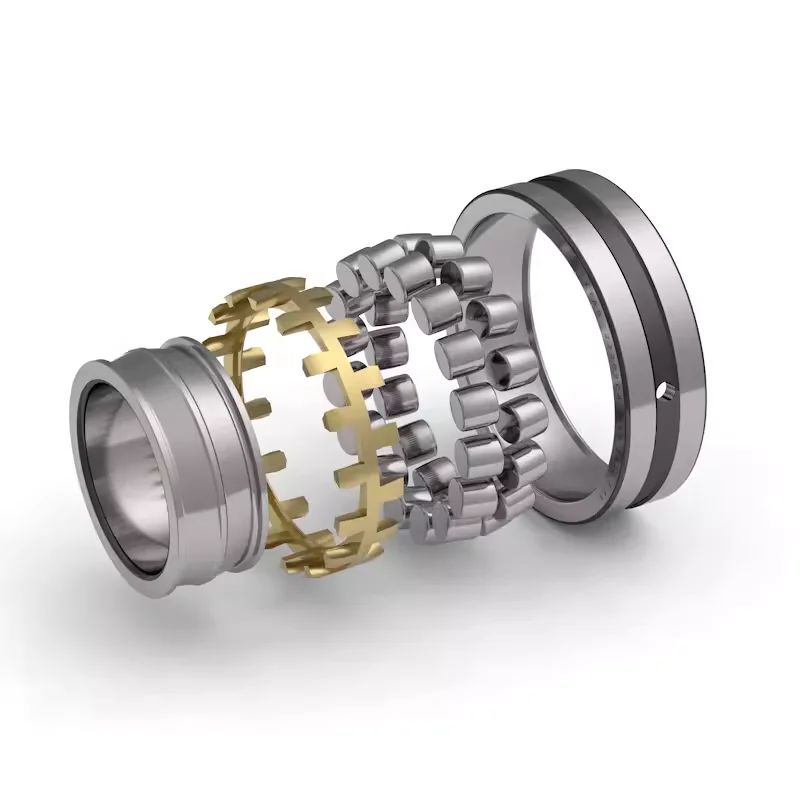 NGS Double Rubber Sealed Roller Ball Bearings 23012 CA/W33 Radial Spherical Plain Bearing copper Plain Bearings