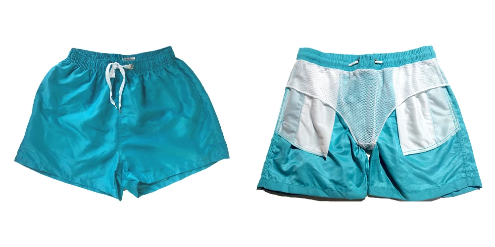 Herren schnell trocknende Boards horts Badehose Badeanzug atmungsaktiver Kordel zug mit Taschen zum Surfen am Strand üblichen Sommer – Detail 9