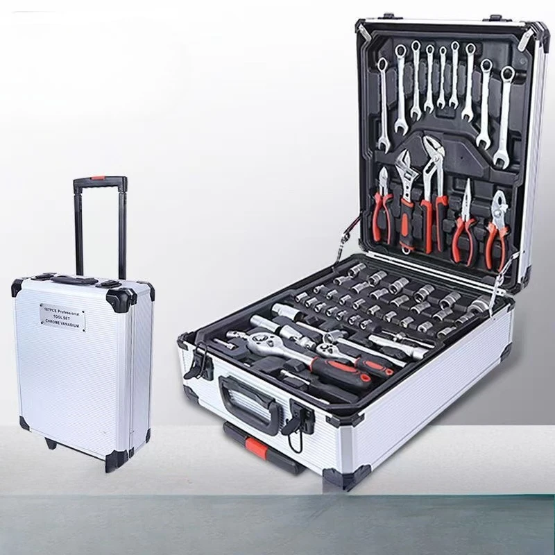 

187-Piece Set 399PC Auto Repair Combination Set Tool Professional Auto Maintenance Car Sleeve Car Repair Set