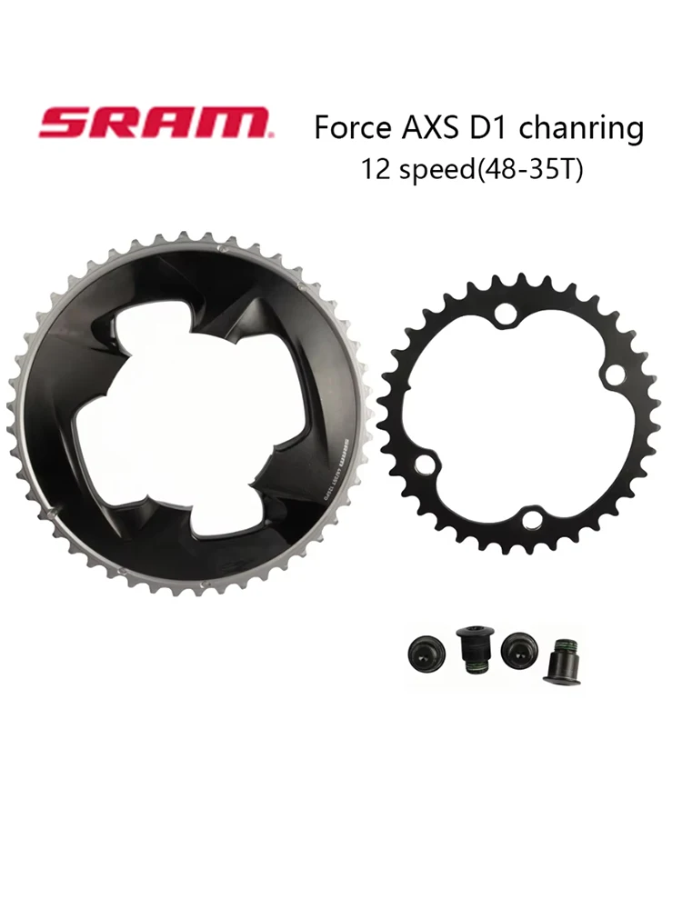 AliExpress SRAM Chainring Force Axs 48-35T 107BCD 12Speed For SRAM RED/Force AXS Crank 2x Chainrings Original Road