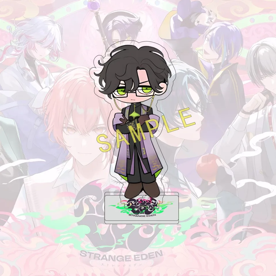 Anime STRANGE EDEN 10CM Acrylic Q Version Yurano Cute Character