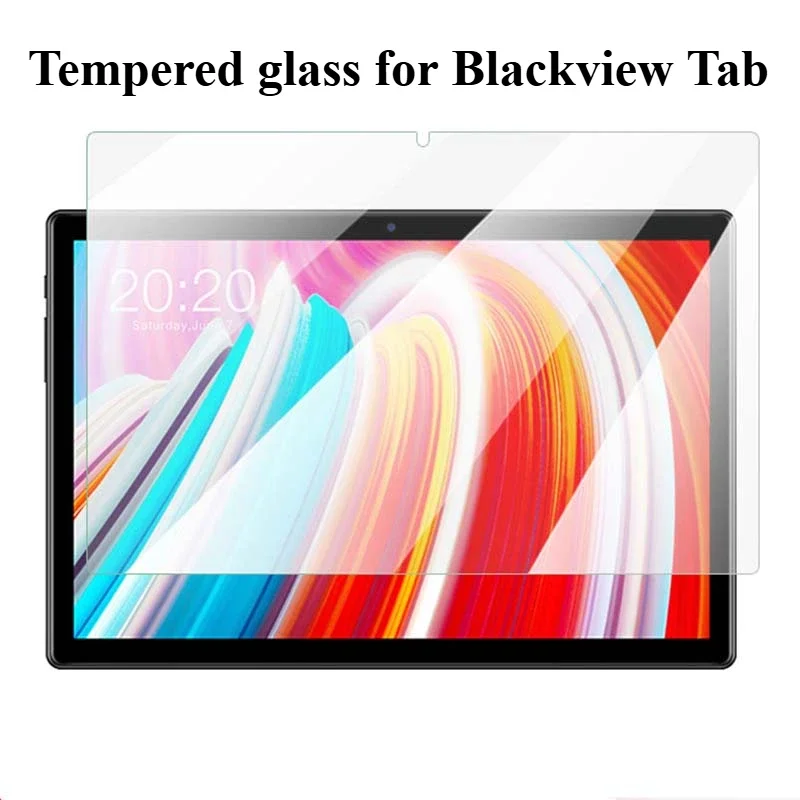 Clear tempered glass screen protector for Blackview MEGA 1 Tab 60 wifi pro 70 wifi 80 90 wifi anti-crack protective film